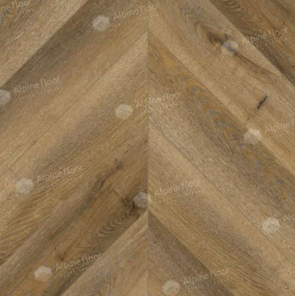 Ламинат Alpine Floor Искусство шеврона (CHEVRON ART) Дуб Килиманджаро LF109-04